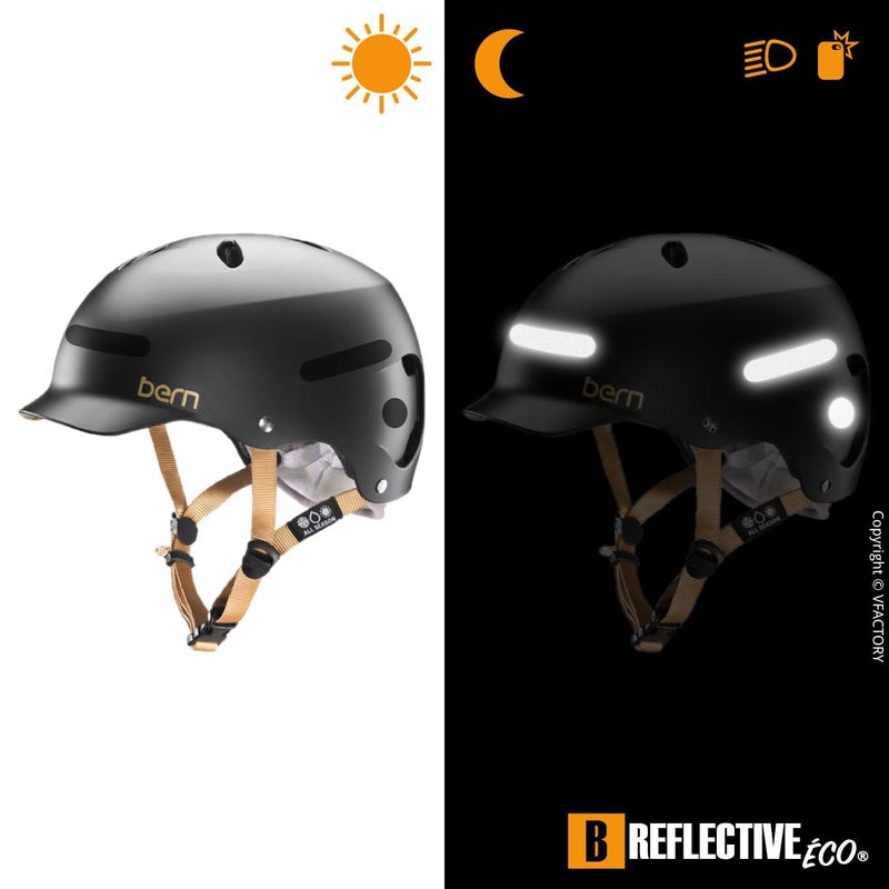 B REFLECTIVE Ã‰co Multi, (2 Pack) 12 Retro Reflective Stickers kit, Night high Visibility Safety, Universal Adhesive for Bike/Stroller/Buggy/Helmet/Motorbike/Scooter/Toys, Black - Image 3